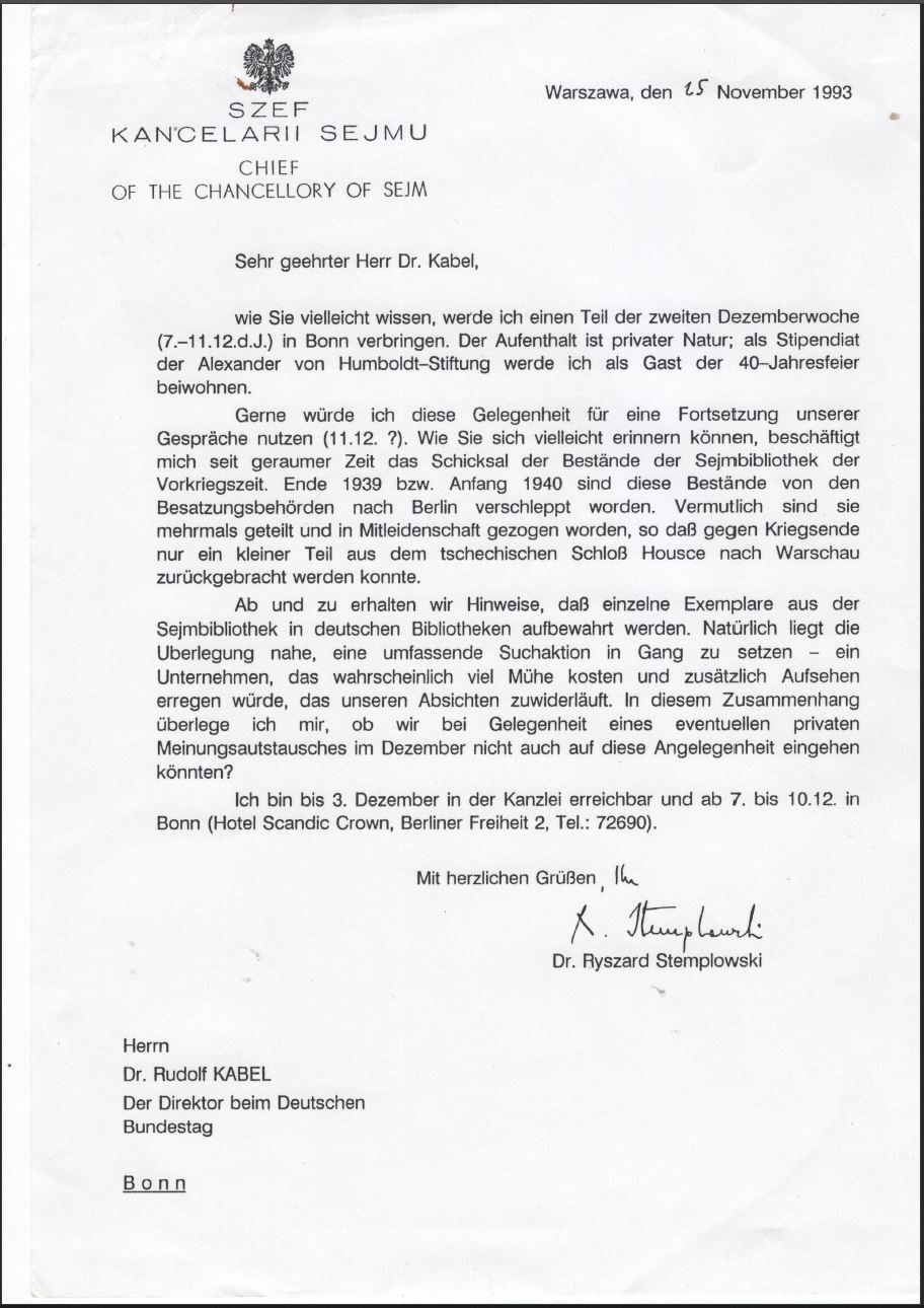 IA91 list do Bundestagu
